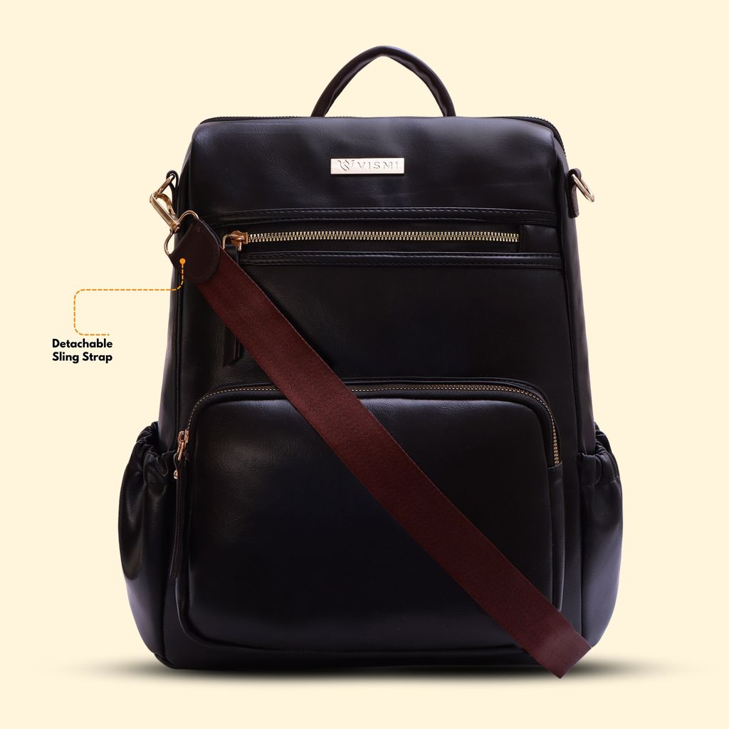 VISMIINTREND Women Bags | Stylish College Backpack | Backpack for Office Use | Travel Backpack | Vegan Leather | Waterproof | Laptop Backpack