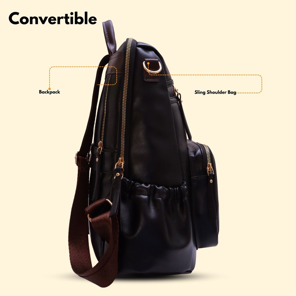 VISMIINTREND Women Bags | Stylish College Backpack | Backpack for Office Use | Travel Backpack | Vegan Leather | Waterproof | Laptop Backpack