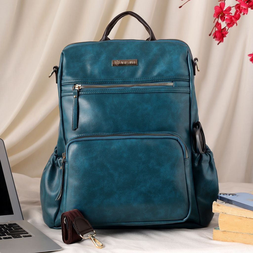 VISMIINTREND Women Bags | Stylish College Backpack | Backpack for Office Use | Travel Backpack | Vegan Leather | Waterproof | Laptop Backpack
