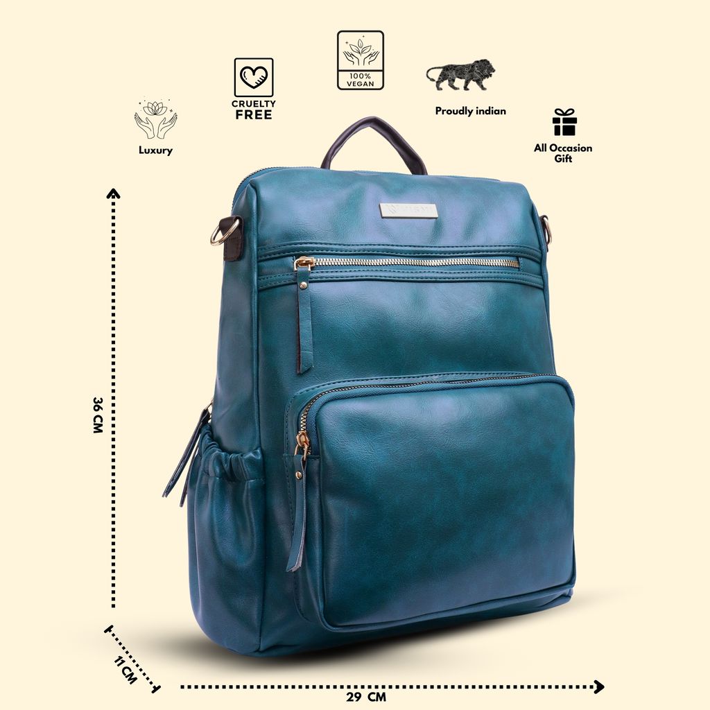 VISMIINTREND Women Bags | Stylish College Backpack | Backpack for Office Use | Travel Backpack | Vegan Leather | Waterproof | Laptop Backpack