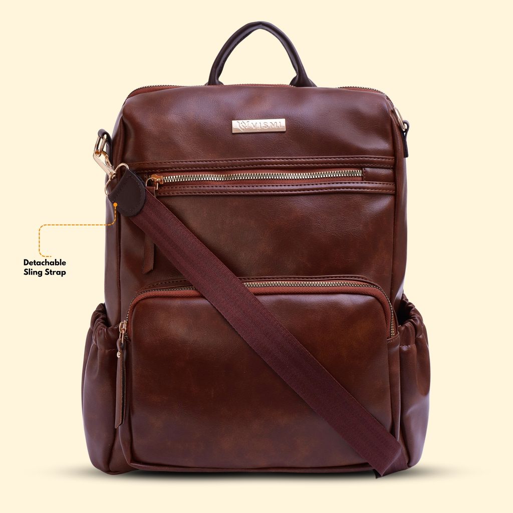 VISMIINTREND Women Bags | Stylish College Backpack | Backpack for Office Use | Travel Backpack | Vegan Leather | Waterproof | Laptop Backpack