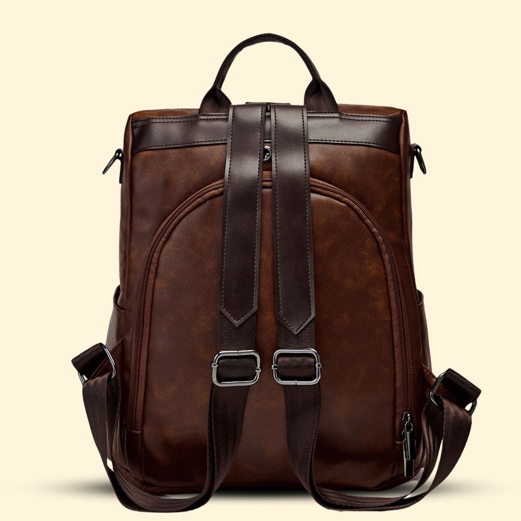 VISMIINTREND Women Backpack for Office Use Upto 13 Inch Laptop | Stylish Backpack Bag | Travel | School | College | Office Use | Anti Theft Convertible Backpack