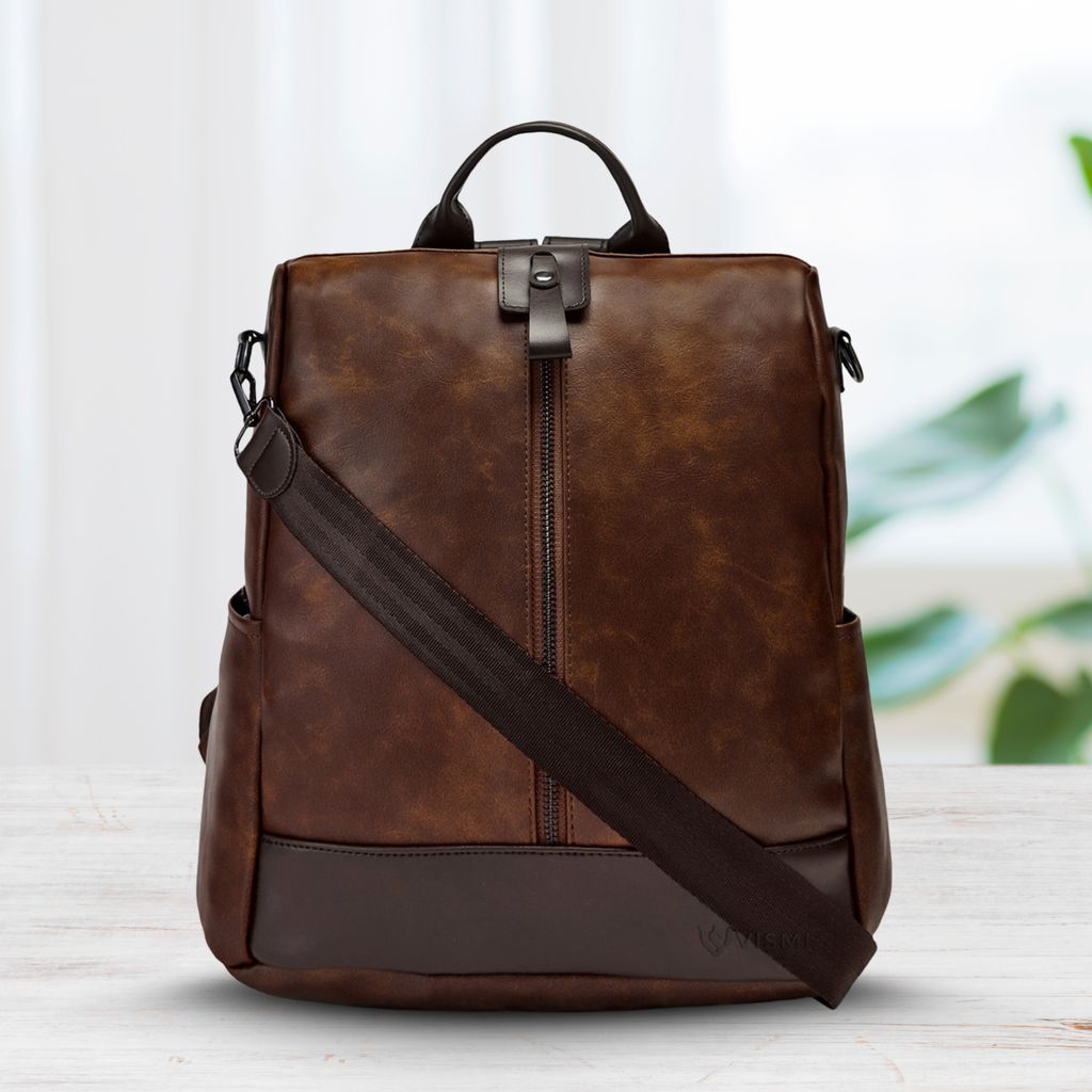 VISMIINTREND Women Backpack for Office Use Upto 13 Inch Laptop | Stylish Backpack Bag | Travel | School | College | Office Use | Anti Theft Convertible Backpack