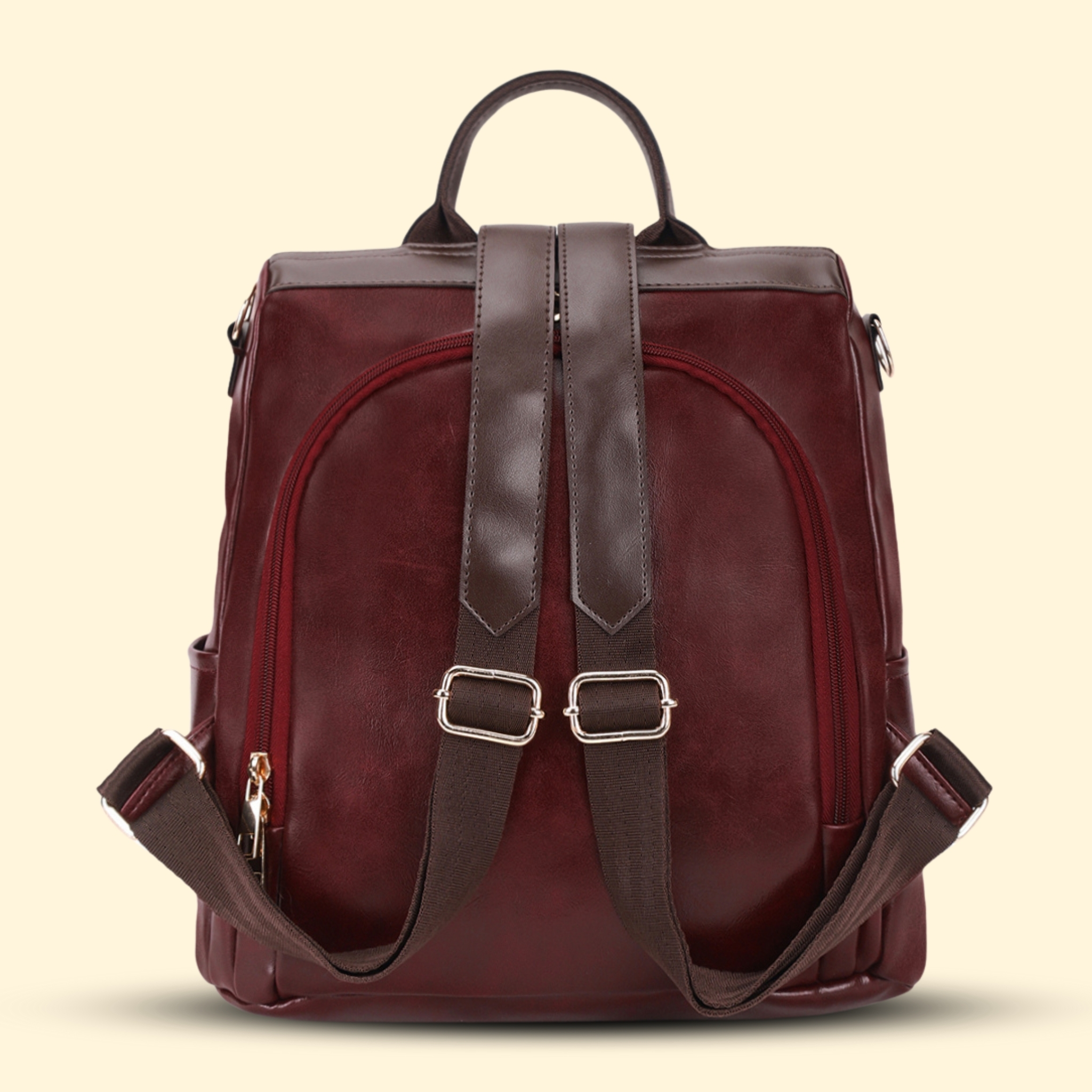 VISMIINTREND Women Backpack for Office Use Upto 13 Inch Laptop | Stylish Backpack Bag | Travel | School | College | Office Use | Anti Theft Convertible Backpack