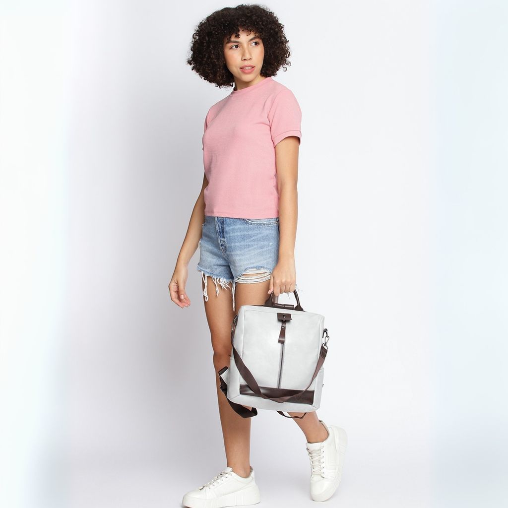 VISMIINTREND Women Backpack for Office Use Upto 13 Inch Laptop | Stylish Backpack Bag | Travel | School | College | Office Use | Anti Theft Convertible Backpack