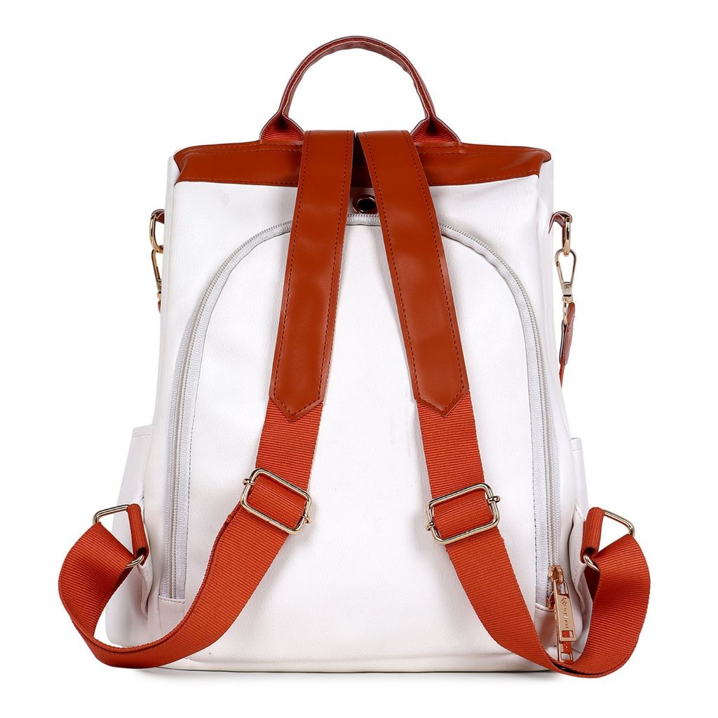 VISMIINTREND Women Backpack for Office Use Upto 13 Inch Laptop | Stylish Backpack Bag | Travel | School | College | Office Use | Anti Theft Convertible Backpack