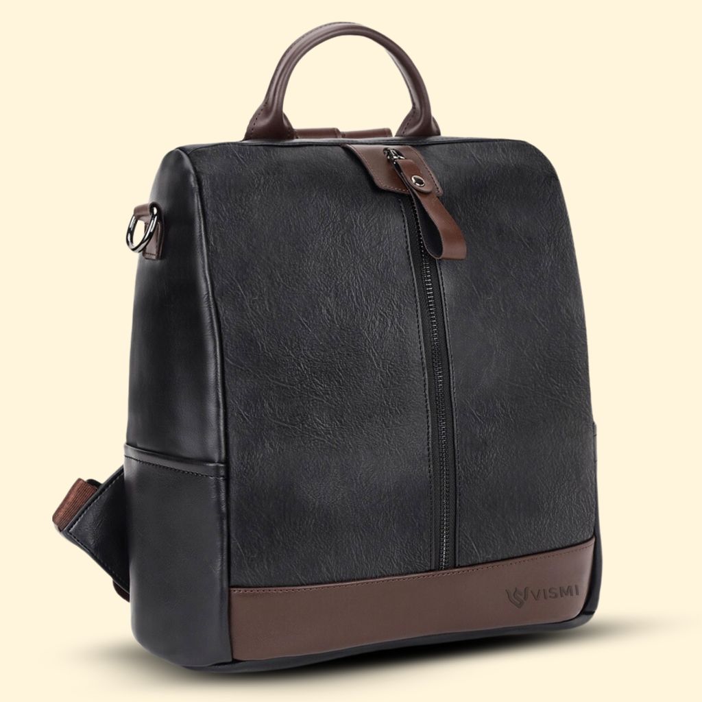 VISMIINTREND Women Backpack for Office Use Upto 13 Inch Laptop | Stylish Backpack Bag | Travel | School | College | Office Use | Anti Theft Convertible Backpack