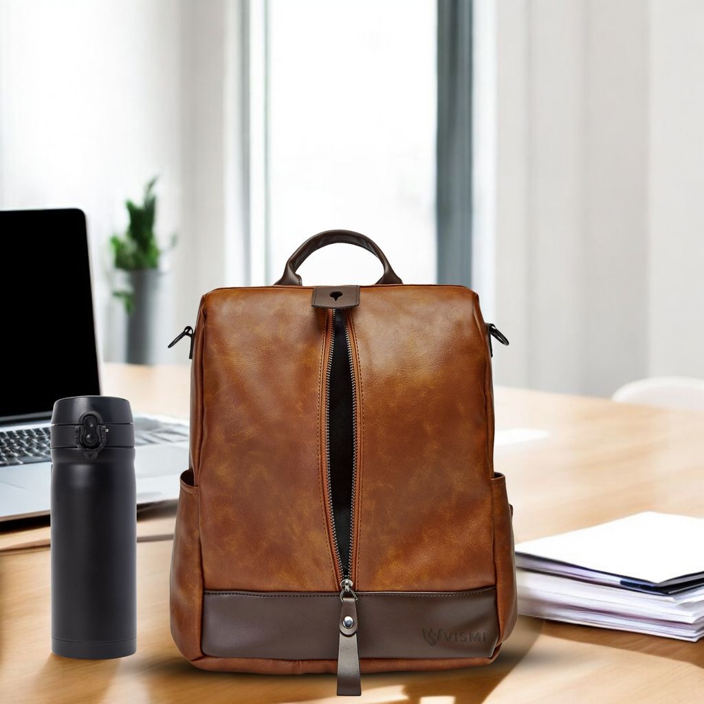 VISMIINTREND Women Backpack for Office Use Upto 13 Inch Laptop | Stylish Backpack Bag | Travel | School | College | Office Use | Anti Theft Convertible Backpack