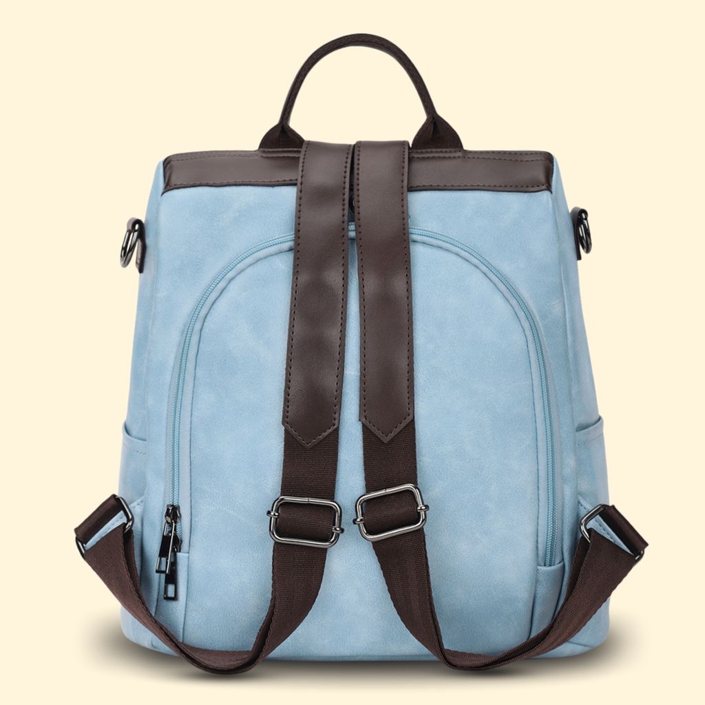 VISMIINTREND Women Backpack for Office Use Upto 13 Inch Laptop | Stylish Backpack Bag | Travel | School | College | Office Use | Anti Theft Convertible Backpack