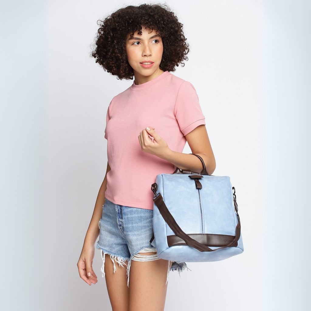 VISMIINTREND Women Backpack for Office Use Upto 13 Inch Laptop | Stylish Backpack Bag | Travel | School | College | Office Use | Anti Theft Convertible Backpack