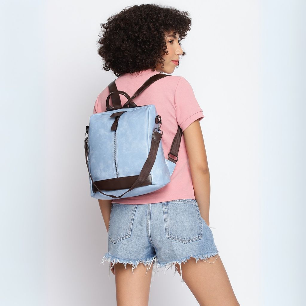 VISMIINTREND Women Backpack for Office Use Upto 13 Inch Laptop | Stylish Backpack Bag | Travel | School | College | Office Use | Anti Theft Convertible Backpack