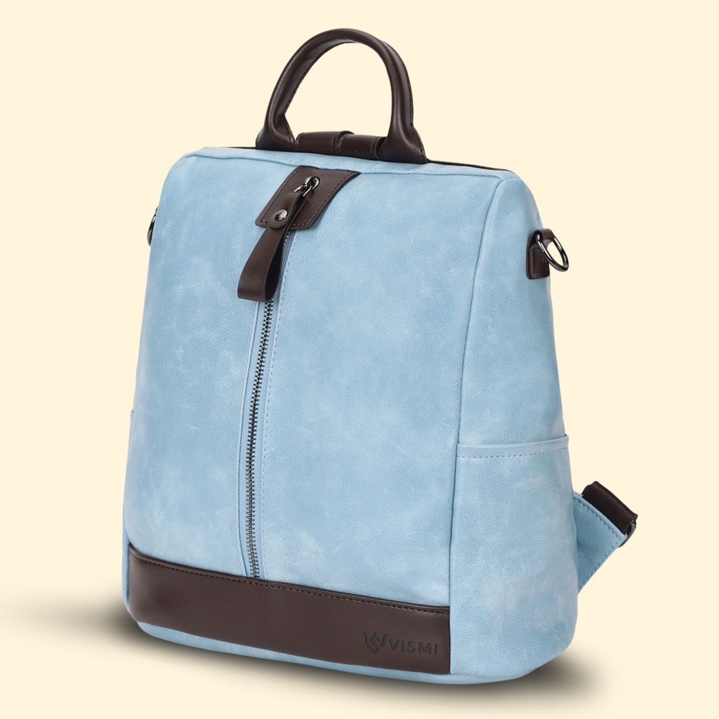 VISMIINTREND Women Backpack for Office Use Upto 13 Inch Laptop | Stylish Backpack Bag | Travel | School | College | Office Use | Anti Theft Convertible Backpack