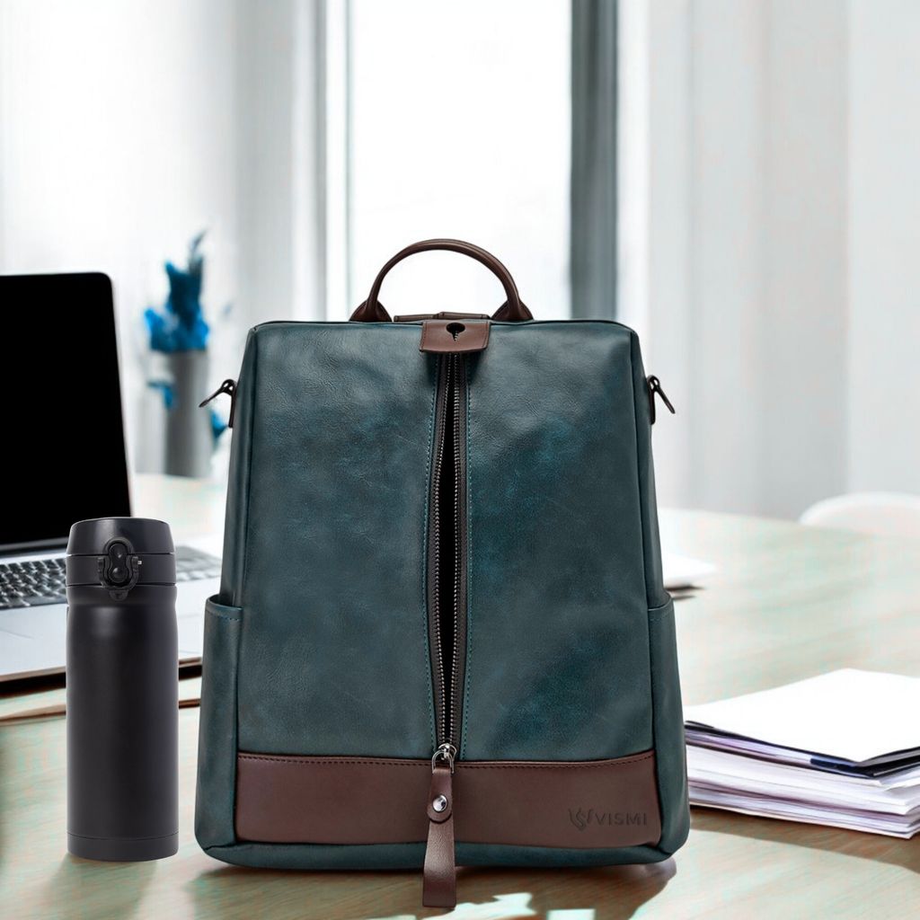 VISMIINTREND Women Backpack for Office Use Upto 13 Inch Laptop | Stylish Backpack Bag | Travel | School | College | Office Use | Anti Theft Convertible Backpack