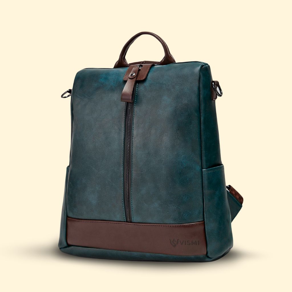 VISMIINTREND Women Backpack for Office Use Upto 13 Inch Laptop | Stylish Backpack Bag | Travel | School | College | Office Use | Anti Theft Convertible Backpack