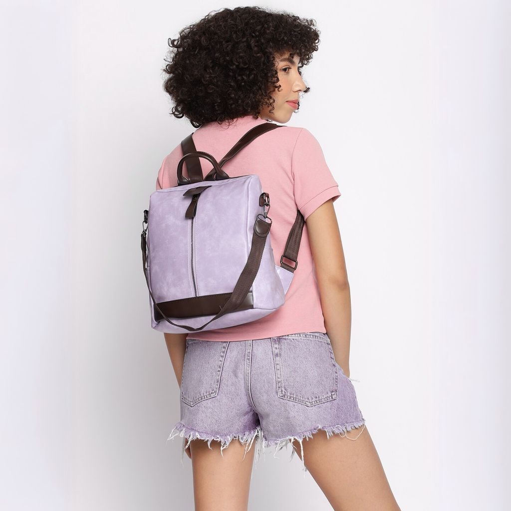 VISMIINTREND Women Backpack for Office Use Upto 13 Inch Laptop | Stylish Backpack Bag | Travel | School | College | Office Use | Anti Theft Convertible Backpack