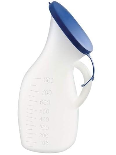 Urine Pot for Women Toilet, Urinal Collector For Adults With Lid Pack Of 1