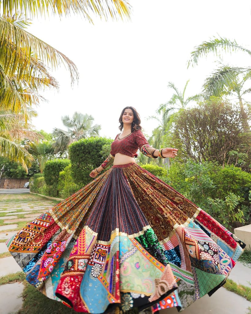 Readymade Navratri chaniya choli Indian wedding Festival partywear lehenga choli for women