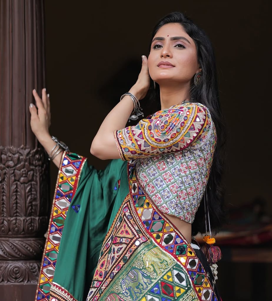 Navratri chaniya choli Readymade Indian wedding Festival partywear lehenga choli for women