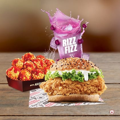 Saucy Popcorn Classic Zinger Meal