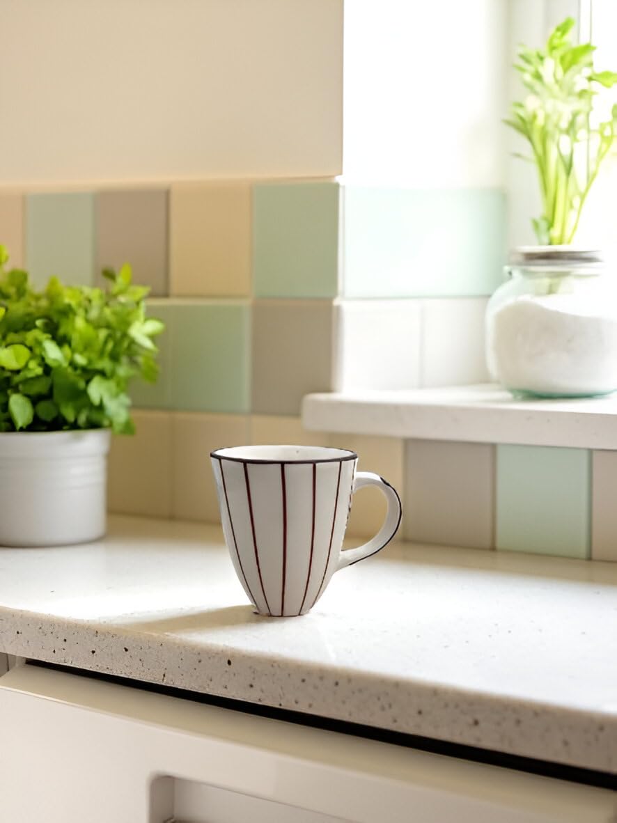 CozyClay Zodiaco – Handmade Ceramic Mug, Astrology Theme, 400ml, Microwave Safe, Unique Gift