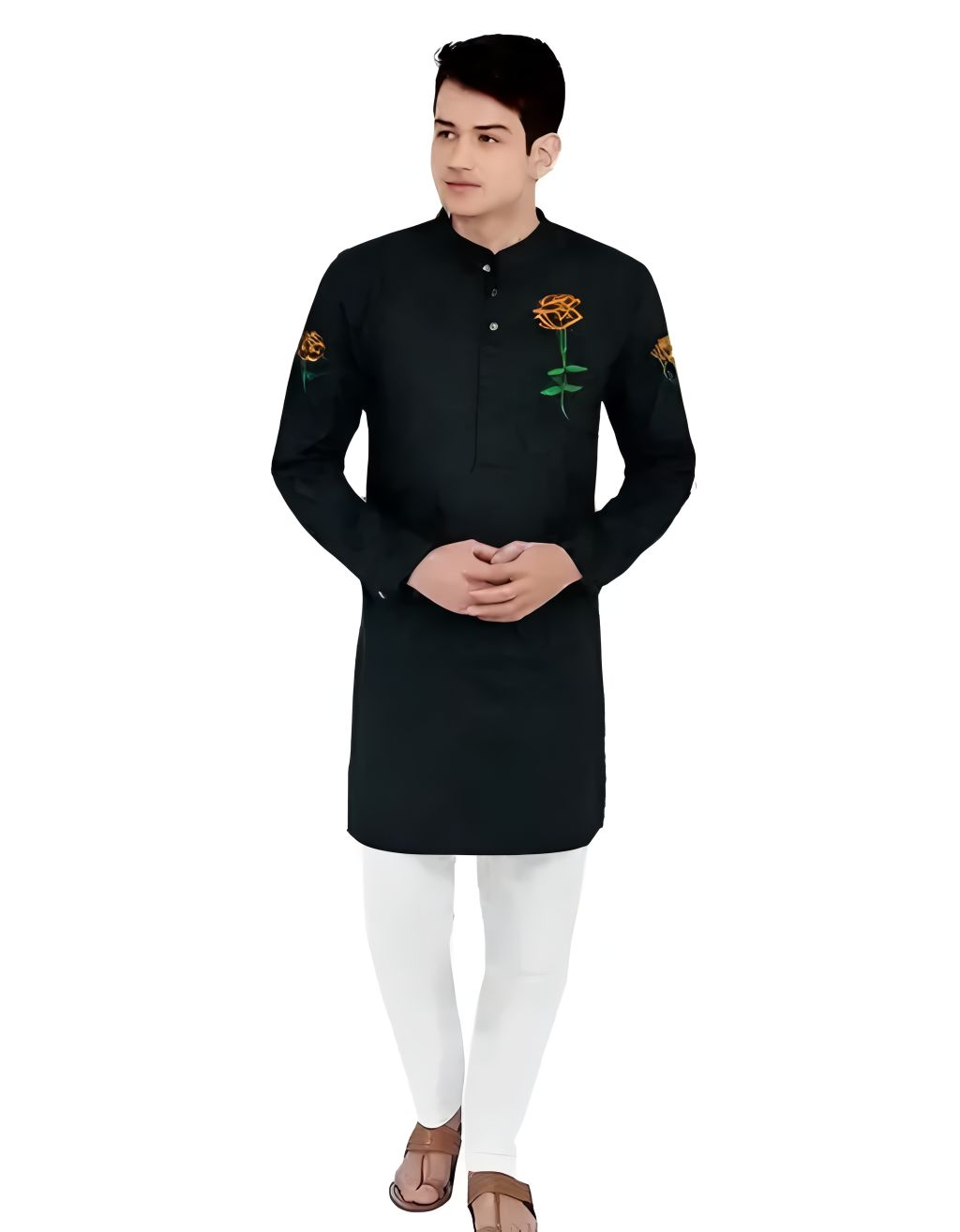 Incredible & Fashionable Designed Kantha Stitched Kurta for men