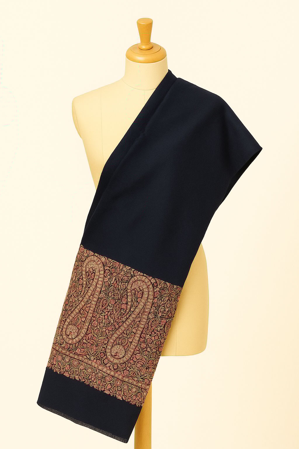 Elegant Embroidered Shawl