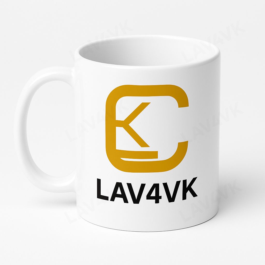 👉 LAV4VK Personalized Photo Coffee Mug | Custom Printed Name Logo Picture Cup | Gift for Birthday Anniversary Valentine | Ceramic Black & White Mug 350ml  Personalized,Custom,Photo,Coffee,Printed,Name,Logo,Gift,Valentine Gift,Ceramic Mug