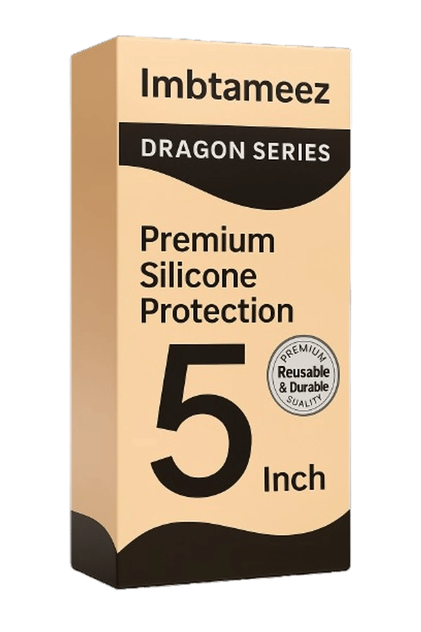 Imbtameez Premium Silicone Condom – Dragon Series | 5 Inch | Reusable & Durable