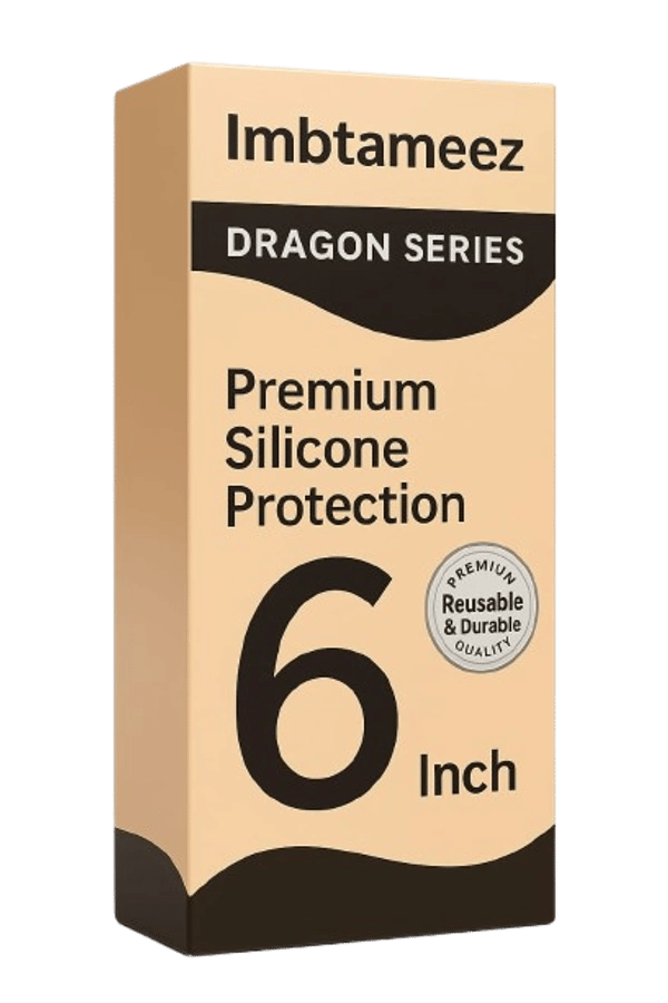 Imbtameez Dragon Series 6-Inch Premium Reusable Silicone Condom