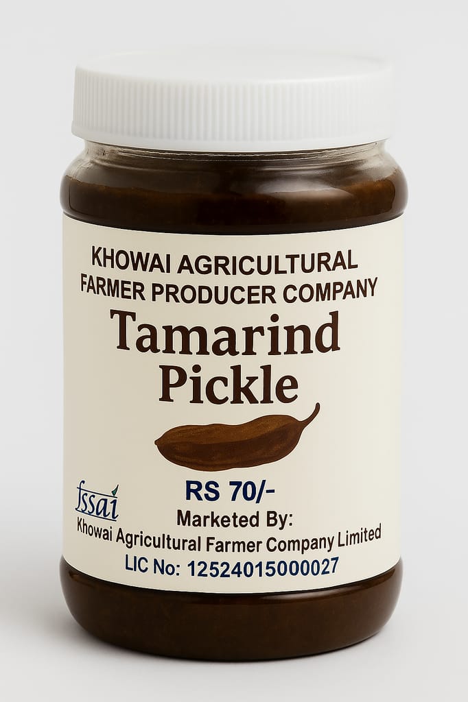 Khowai Tamarind Pickle - Authentic Indian Delight