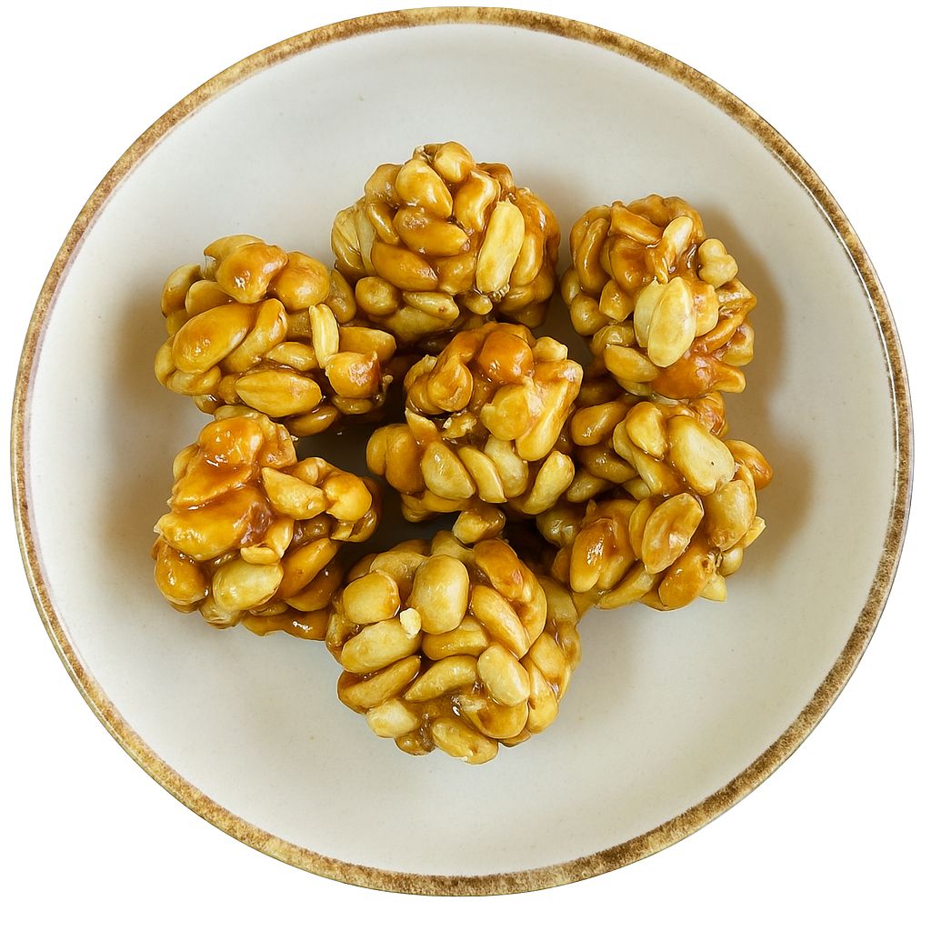 Home made Peanut Jaggery Laddu – Traditional & Healthy Sweet-250g