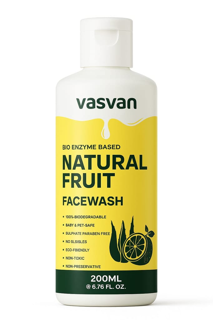 Vasvan Natural Fruit Facewash - For All Skin Types