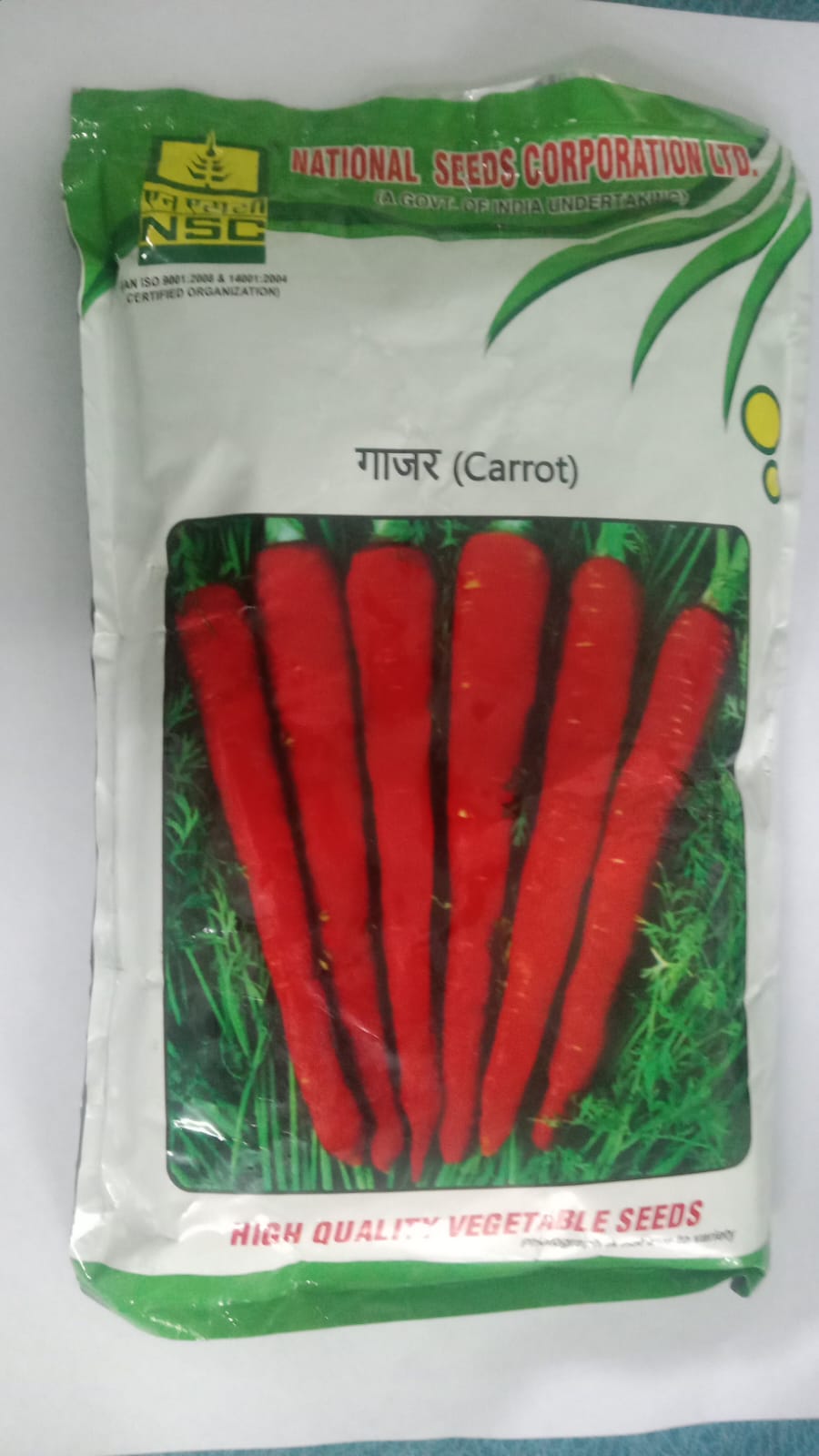 NSC Carrot-Pusa Rudhira-250 g Truthfully Labelled Seed Pouch.