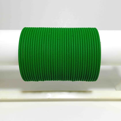 Metal Matte Finished  Bangles "Green Color Set of 36".
