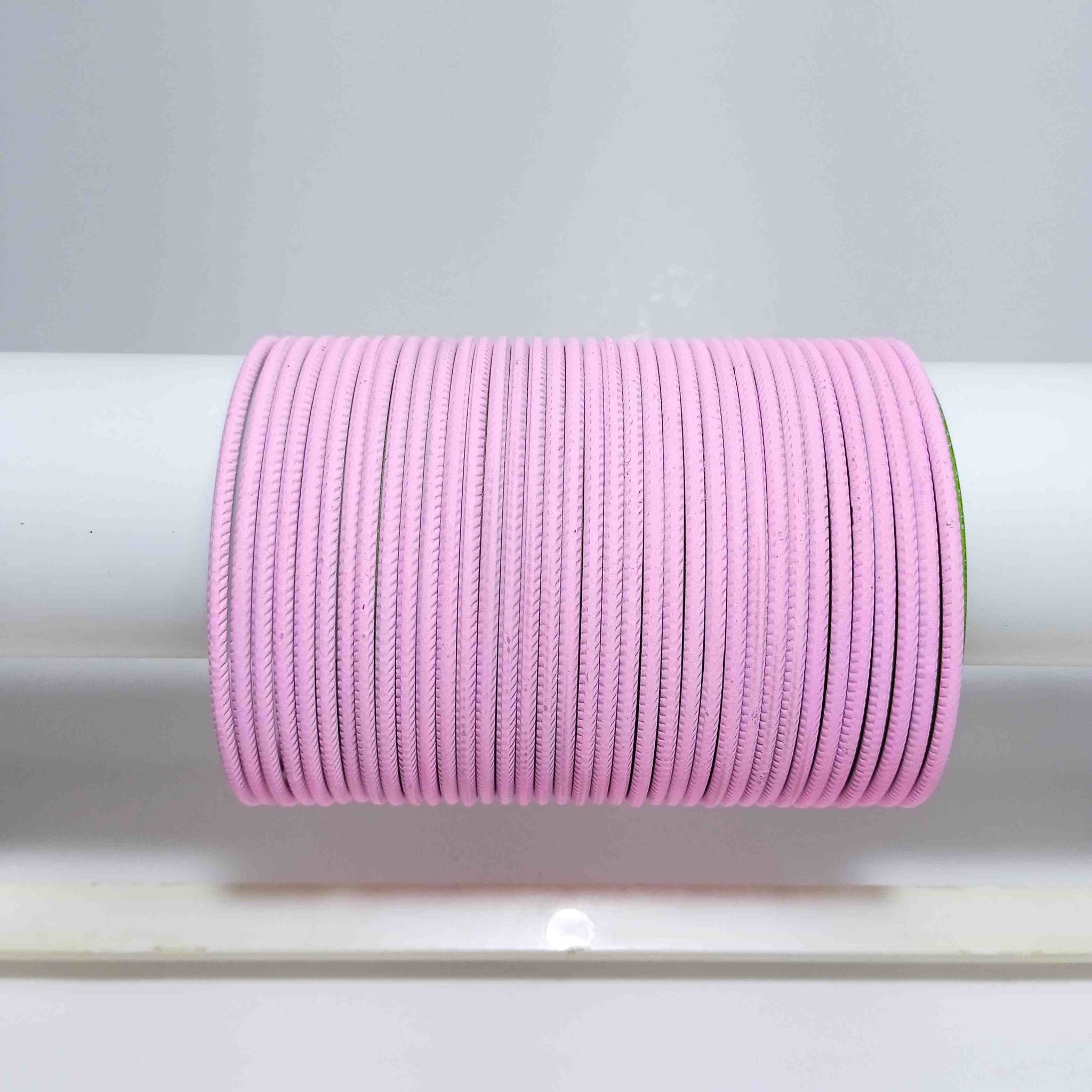 Metal Matte Finished  Bangles "Light Pink Set of 36" .