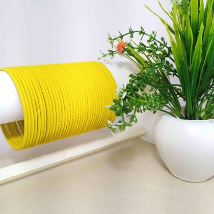 Metal Matte Finished  Bangles "Yellow Color Set of 36" .