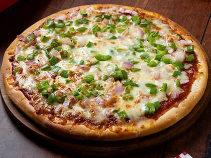 Cheese Capsicum Onion Pizza (Classic 10 inch)