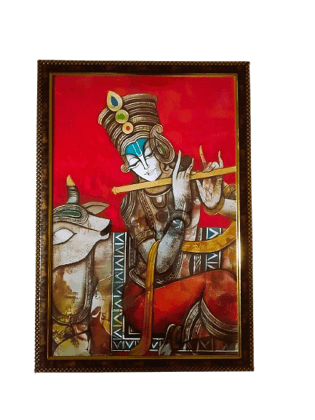 Krishna Wall Painting