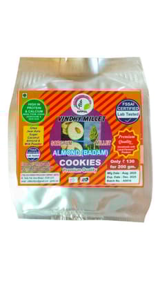ALMONDS JOWAR COOKIES