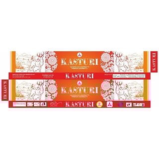 Navamallika Agarbatti Pure Kasturi Pure Kasturi (20, Set Of 5)
