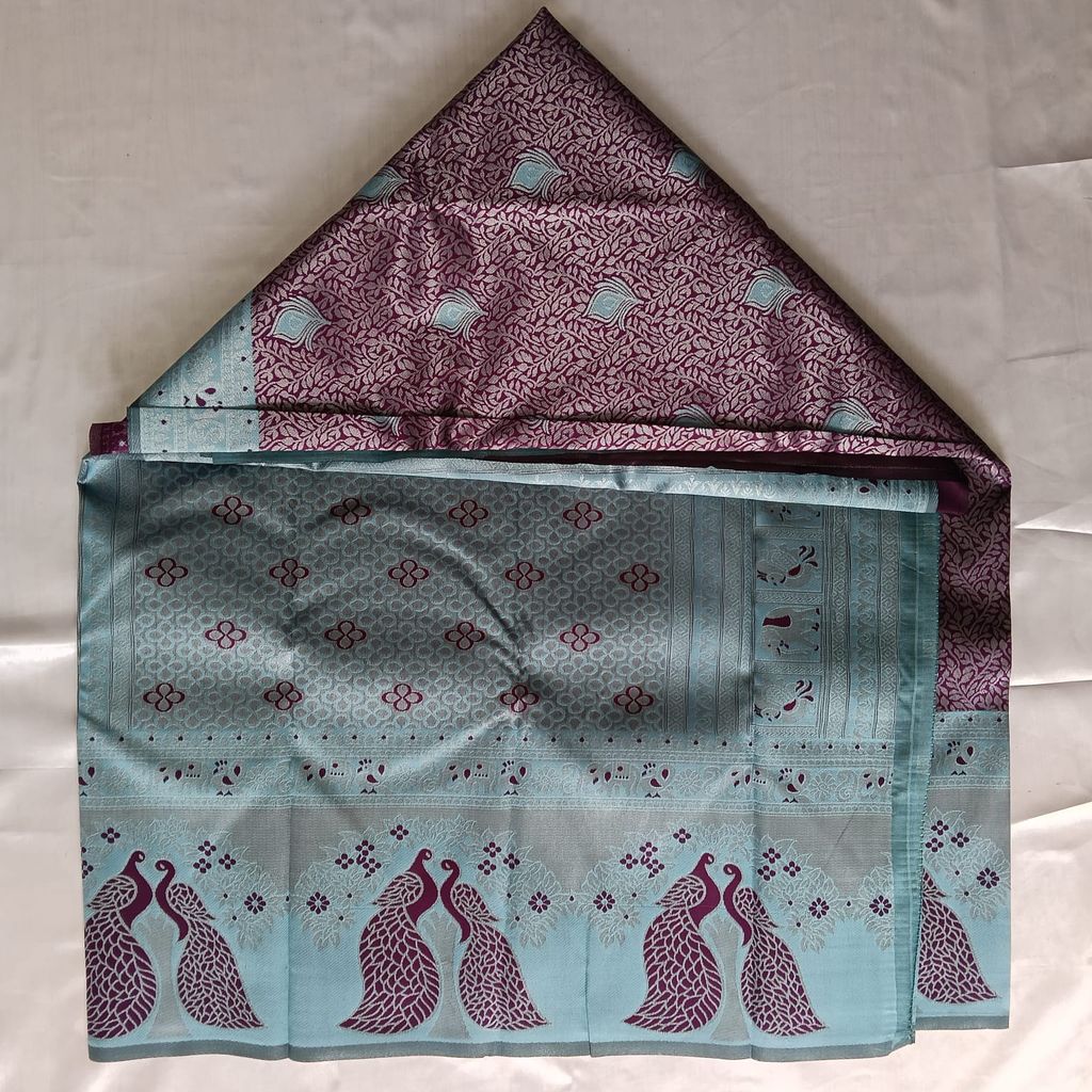 Kubera Silk Cottton Saree with Blouse