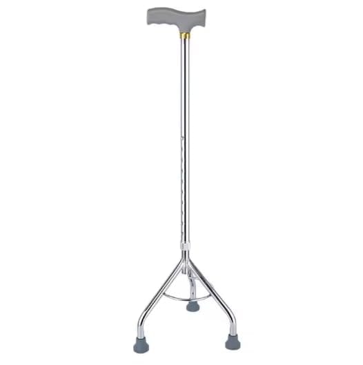 Height adjustable Walking Stick With 3 legs for elderly - Tripod  - ASSORTED