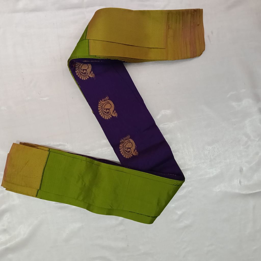 Korvai Silk Cotton Saree with Blouse