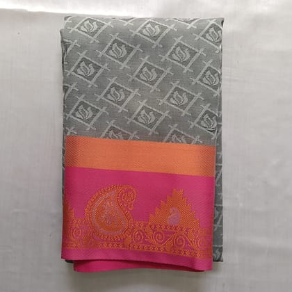 Poonthamil Silk Cotton Saree with Blouse