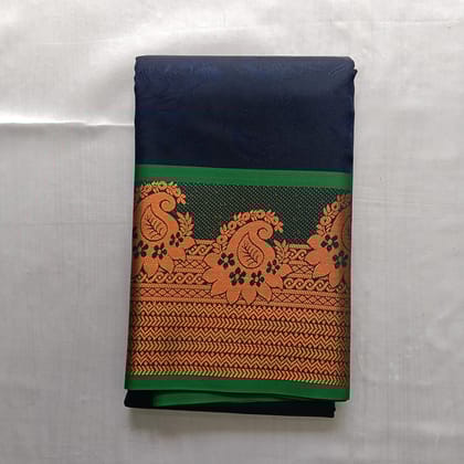 Poonthamil Silk Cotton Saree with Blouse