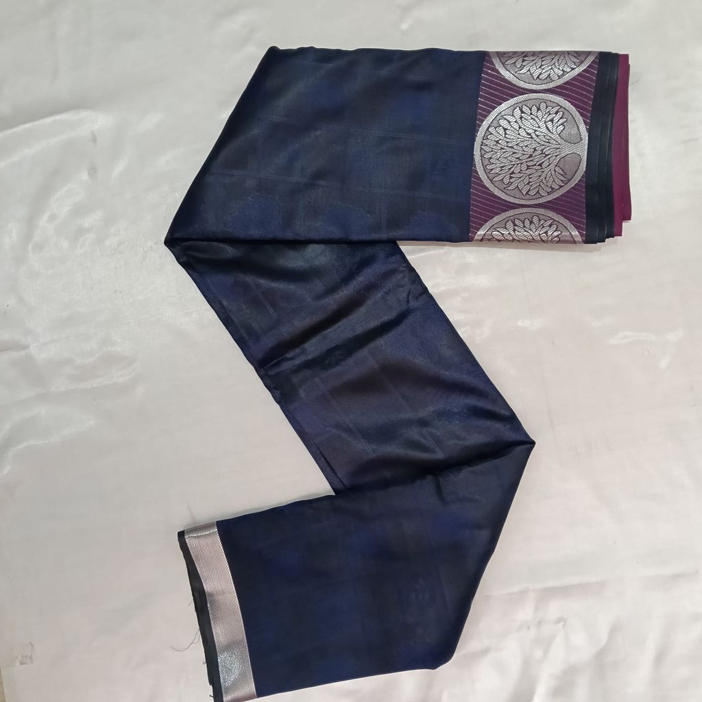 Poonthamil Silk Cotton Saree with Blouse