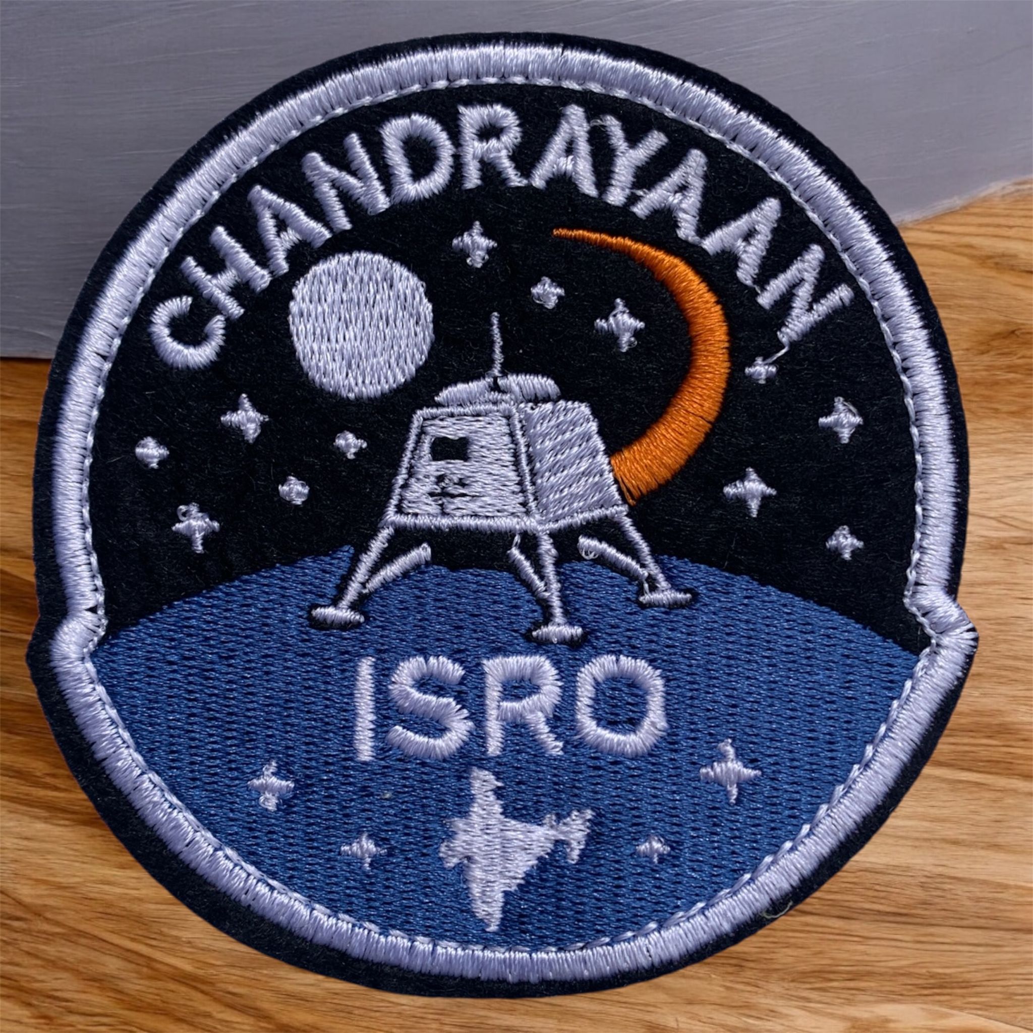 Chandrayaan Lunar Legacy Patch (Pack of 2 Pcs)