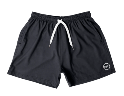 Men's Black Athletic Shorts | Quick-Dry, Gym, Running, Swim & Casual