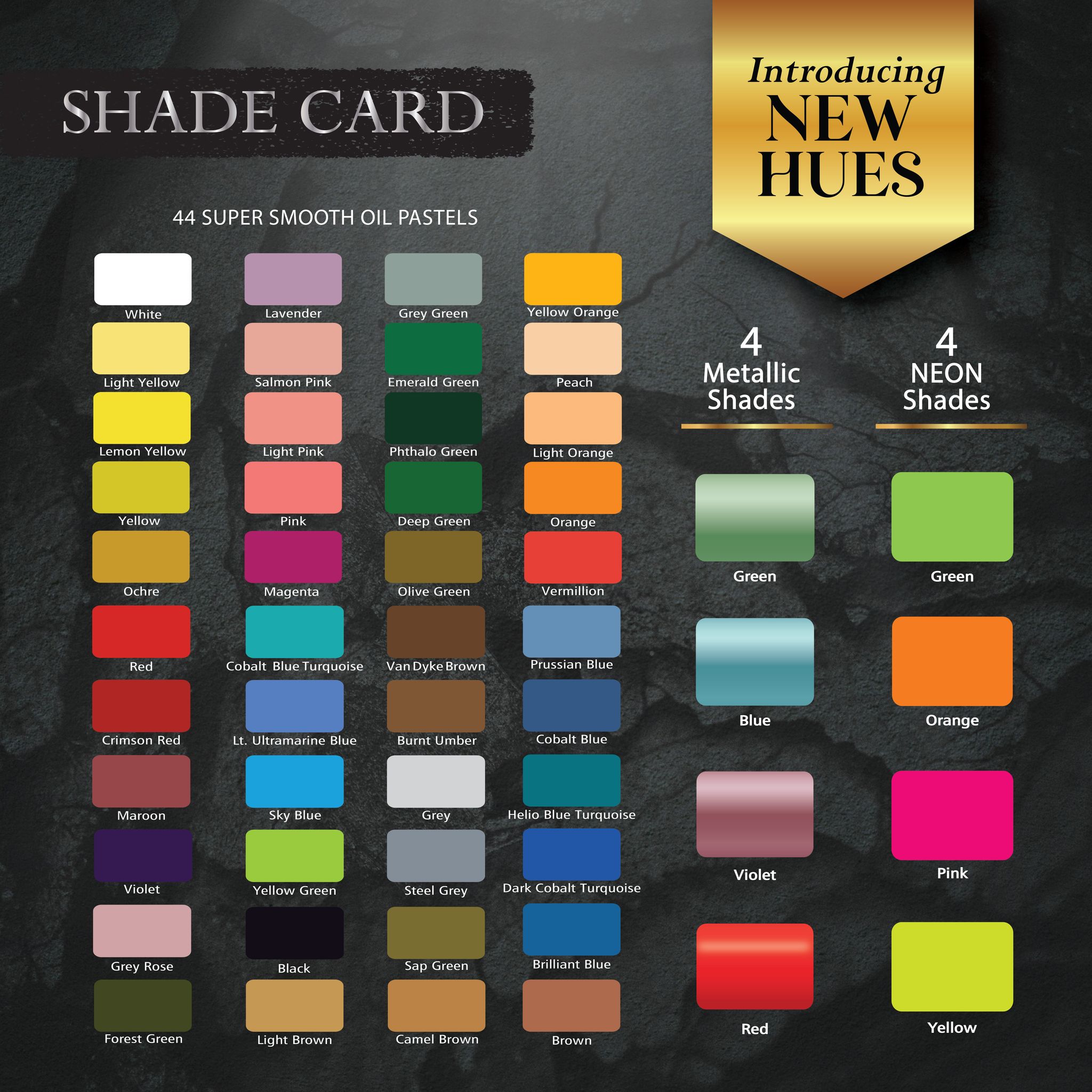 Oil Pastels 52 Shades | Super Smooth Color Intermixing With Bright & Intense Colors | Perfect for return gifts and birthday gifts | Non - Toxic Colour