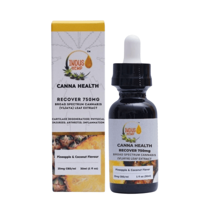 INDUS HEMP CANNA HEALTH CBD RECOVER 750MG